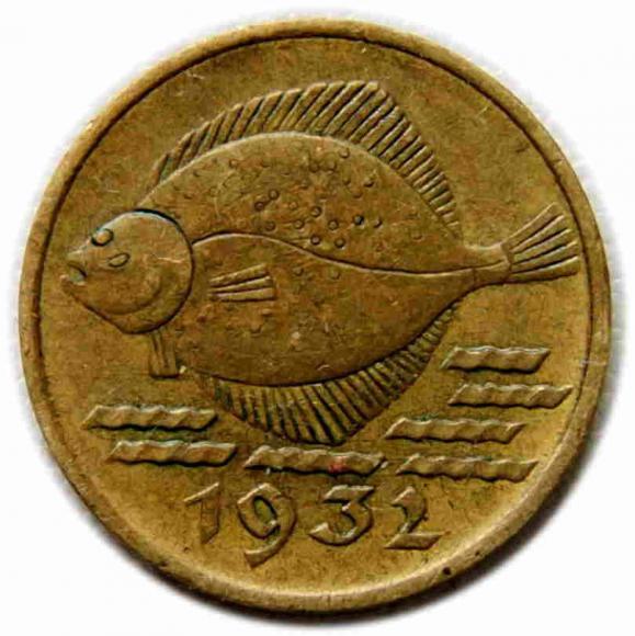 5 fenigów 1932 Wolne Miasto Gdańsk (2)