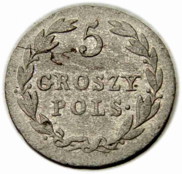 5 groschen 1819 Polish Kingdom Warsaw (1)