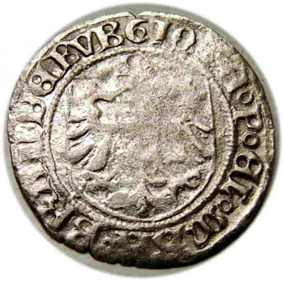 Grosz 1523 Joachim I Brandenburgia Niemcy (2)