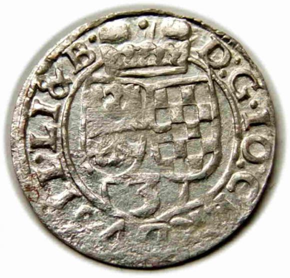 3 krajcary 1622 Jan Chrystian Księstwo Brzesko - Legnicko - Wołowskie Oława (1)