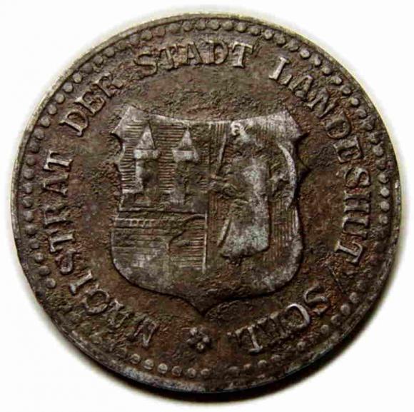 10 pfennig Kamienna Gora Landeshut (2)