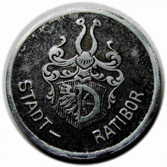 10 fenigów 1919 Racibórz / Ratibor (2)