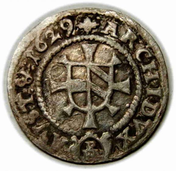 1 krajcar 1629 Ferdynand III Habsburg Kłodzko (2)