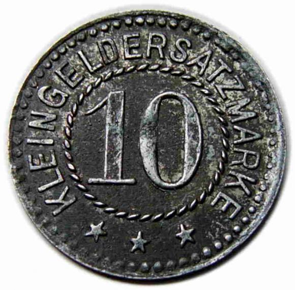 10 pfennig 1918 Kozmin Koschmin