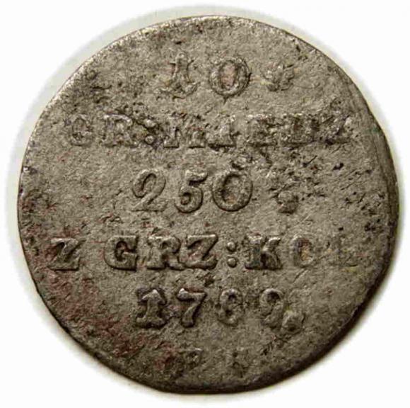 10 groszy 1789 Stanisław August Poniatowski Warszawa (1)