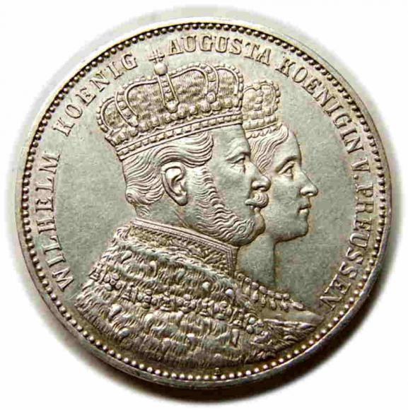 Talar 1861 Wilhelm I Hohenzollern Prusy Berlin (1)