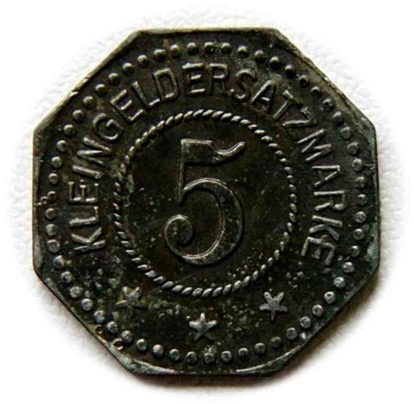 5 fenigów 1917 Działdowo / Soldau  (1)