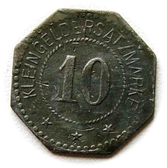 10 fenigów 1917 Działdowo / Soldau (1)