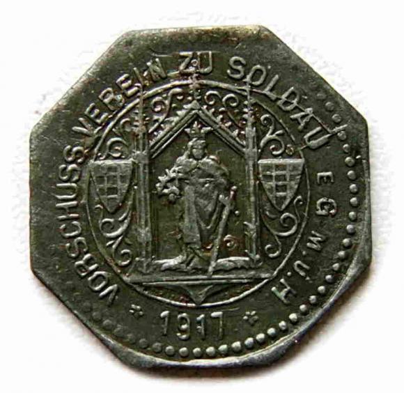 10 fenigów 1917 Działdowo / Soldau (2)