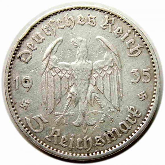 5 marek 1935 E Kościół w Poczdamie Niemcy Muldenhutten (2)