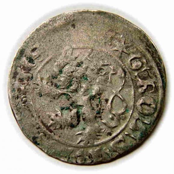 Grosz praski Jerzy z Podiebradu Czechy Praga (2)