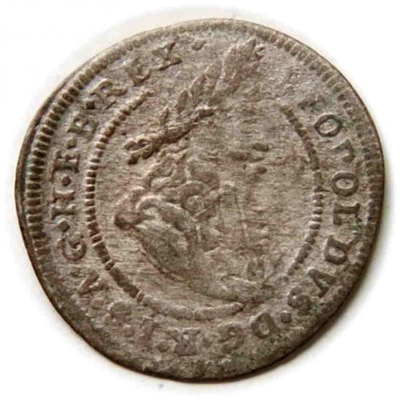 1 krajcar 1701 Leopold I Habsburg Opole (1)