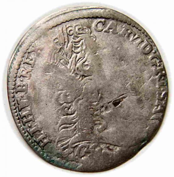 3 krajcary 1721 Karol II Habsburg Praga (1)