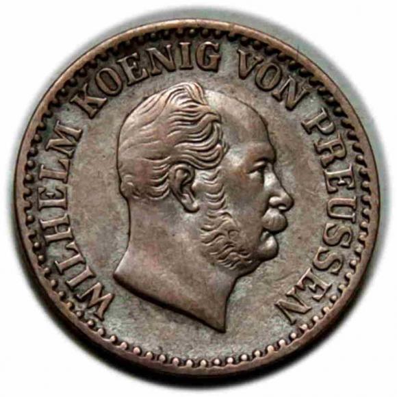 1 silber groschen 1864 Wilhelm I Hohenzollern Prusy Berlin (1)