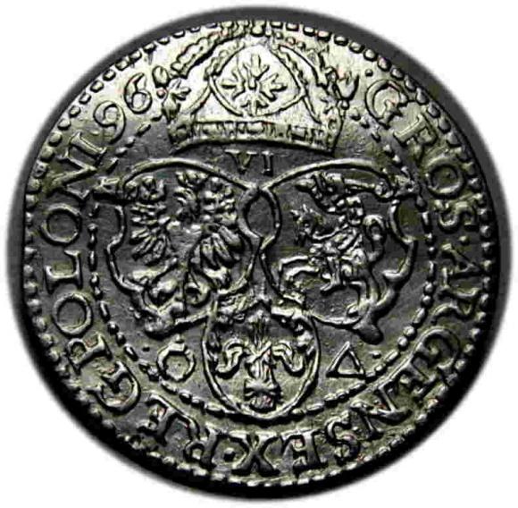 Szóstak 1596 Zygmunt III Waza Malbork (2)