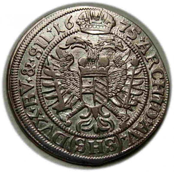 6 krajcarów 1675 Leopold I Habsburg Wrocław (2)