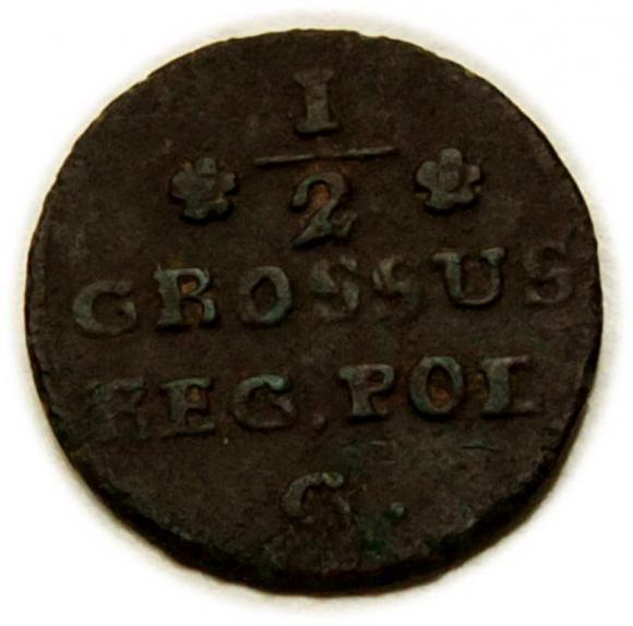 Półgrosz 1768 Stanisław August Poniatowski Kraków (1)