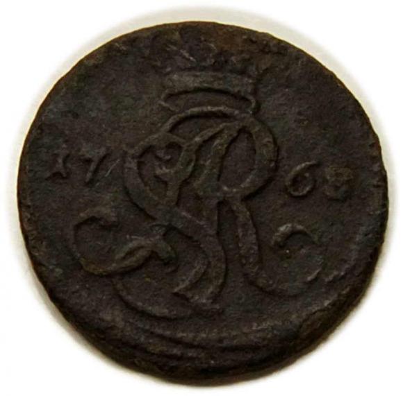 Grosz 1768 Stanisław August Poniatowski Warszawa (1)