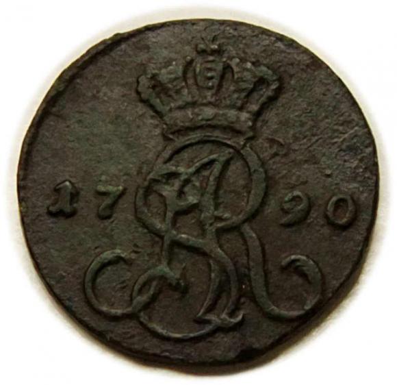 Grosz 1790 Stanisław August Poniatowski Warszawa (1)