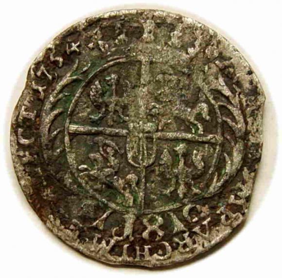 Ort 1754 August III Lipsk (2)