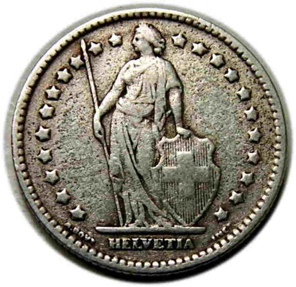 1 frank 1920 Szwajcaria (2)