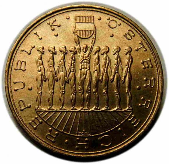 20 shillings 1980 Austria