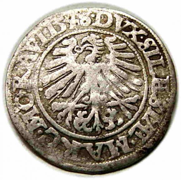 Groschen 1547 Ferdinand II Wroclaw
