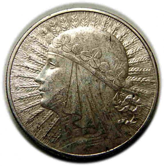 10 złotych 1932 Głowa Kobiety II RP Londyn (1)