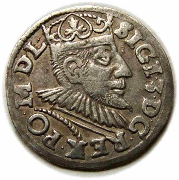 Trojak 1592 Zygmunt III Waza Poznań (1)