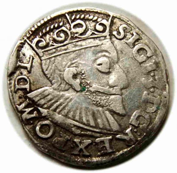 Trojak 1593 Zygmunt III Waza Poznań (1)