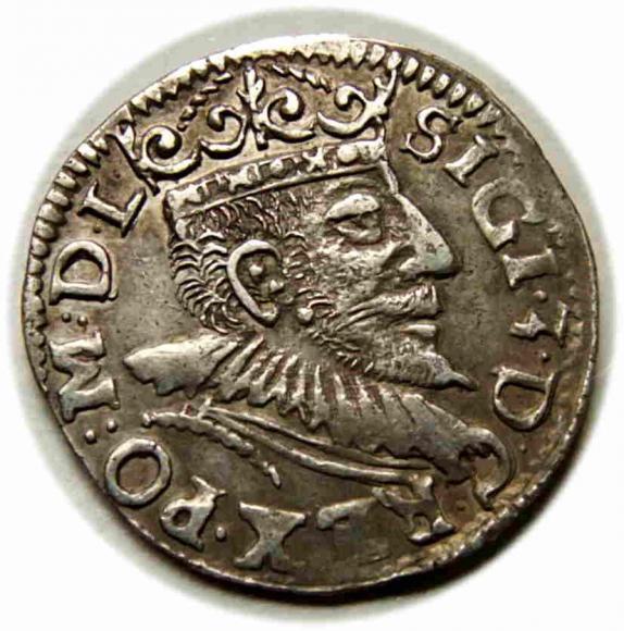 Trojak 1593 Zygmunt III Waza Poznań (1)
