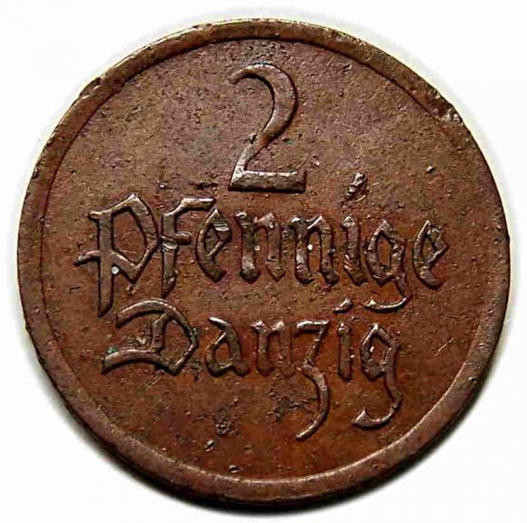 2 fenigi 1926 Wolne Miasto Gdańsk (1)
