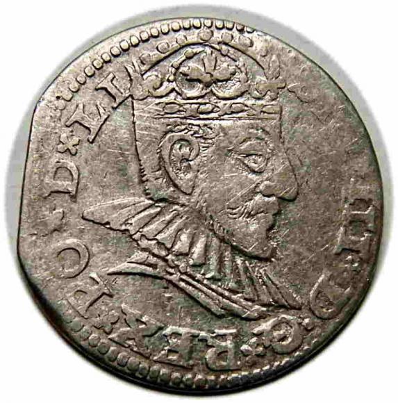 3 groschen 1590 Sigismund III Vasa Riga