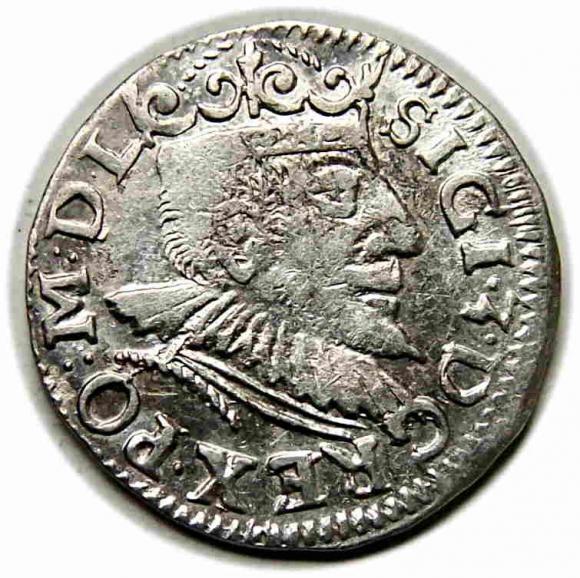 Trojak 1594 Zygmunt III Waza Poznań (1)