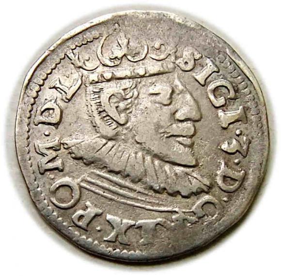 Trojak 1591 Zygmunt III Waza Poznań (1)