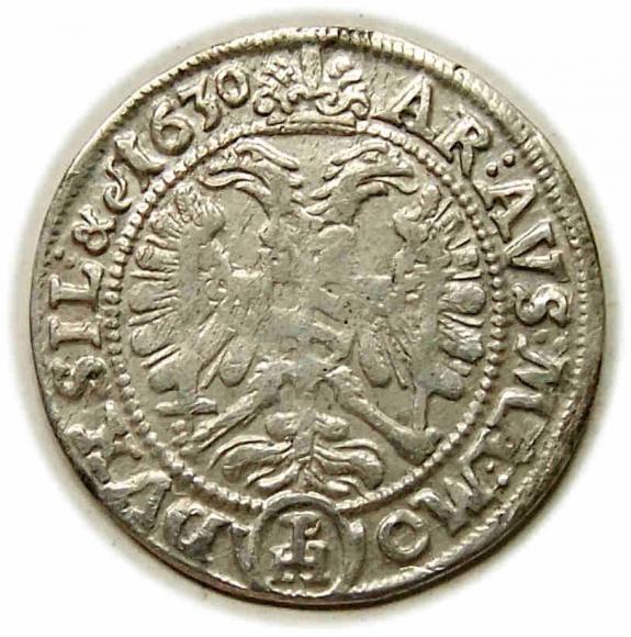 3 krajcary 1630 Ferdynand I Habsburg Wrocław (2)