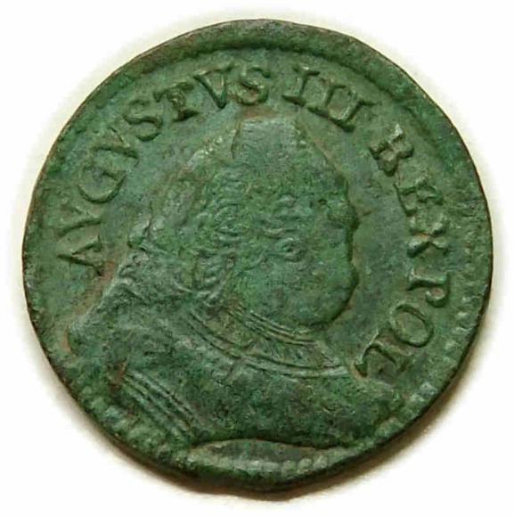 Grosz 1754 August III Gubin (1)