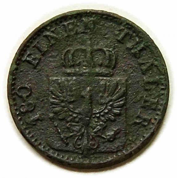 2 fenigi 1869 Wilhelm I Hohenzollern Niemcy Berlin (2)