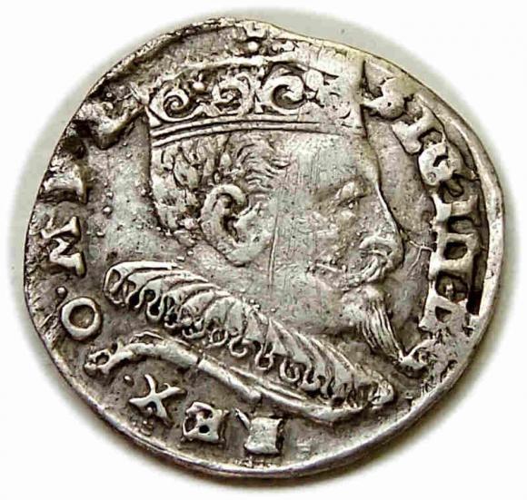 Trojak 1594 Zygmunt III Waza Wilno (1)