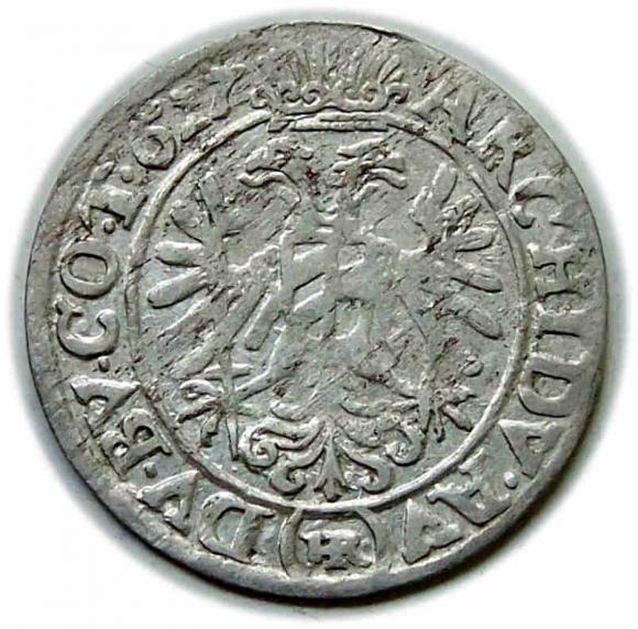 3 kreuzer 1627 Ferdinand I Wroclaw
