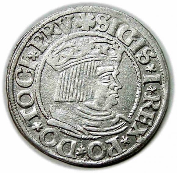 Grosz 1532 Zygmunt I Stary Gdańsk (1)