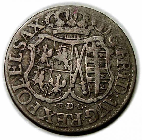 1/12 talara 1763 August III Sas Lipsk (1)