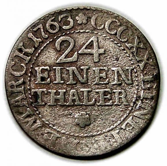 1/24 talara 1763 August III Sas Drezno (2)