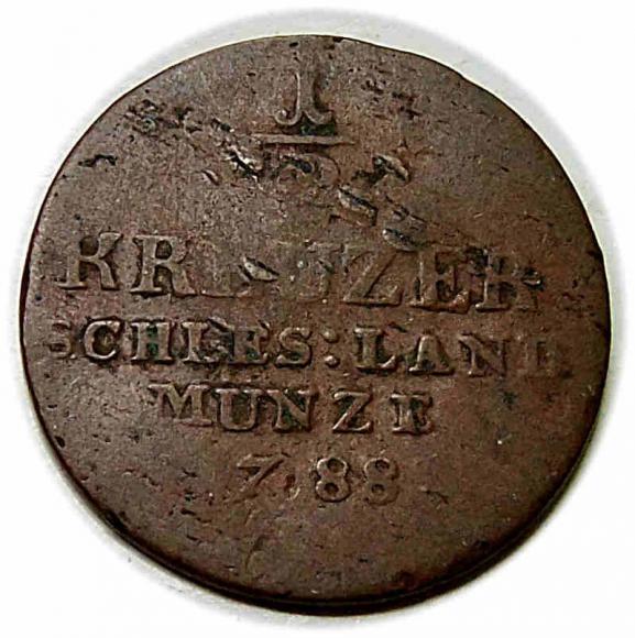 1/2 kreuzer 1788 Frederick William II Wroclaw (1)