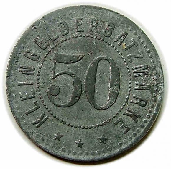 50 fenigów 1918 Sulechów / Zullichau (2)