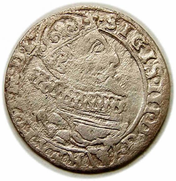 Szóstak 1626 Zygmunt III Waza Kraków (1)