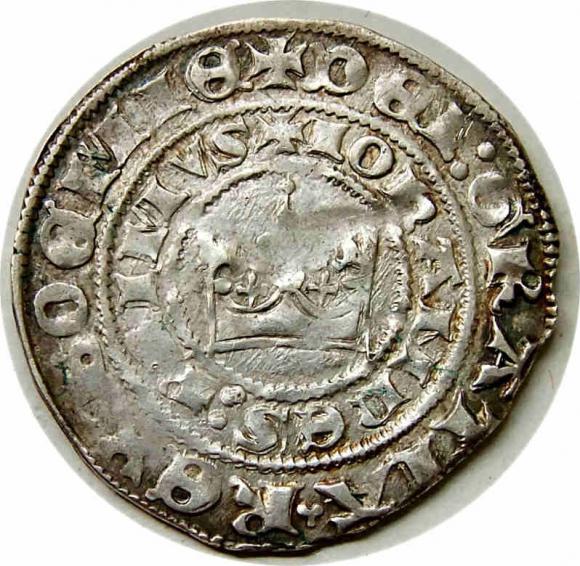 Grosz praski Jan Luksemburski Praga Czechy (1)