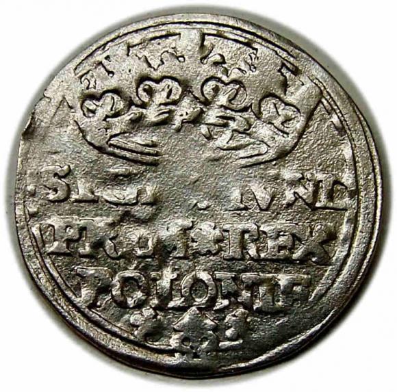 Groschen 1527 Sigismund I Old Krakow (1)