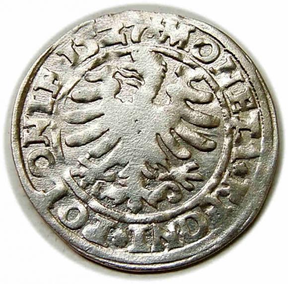 Groschen 1527 Sigismund I Old Krakow (2)