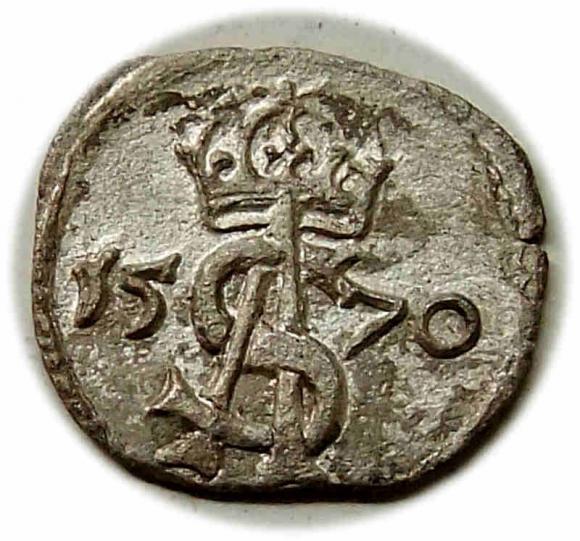 Dwudenar 1570 Zygmunt II August Wilno (1)